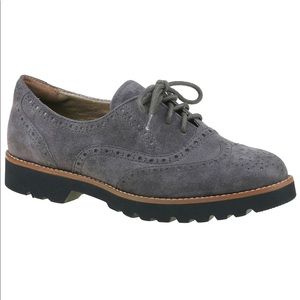 Earthies Santana Oxfords Slate Grey
